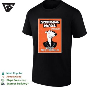 Screeching Weasel The O May 23 2026 Poster T-Shirt