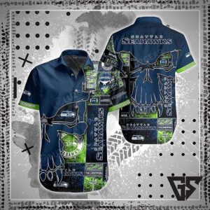 Seattle Seahawks Champion’s Claw Hawaiian Shirt