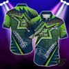 Seattle Seahawks Starburst Game Day Hawaiian Shirt