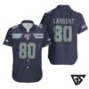 Seattle Seahawks Steve Largent 80 Hawaiian Shirt