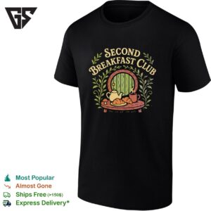 Second Breakfast Club The Lord Of The Rings Graphic T-Shirt