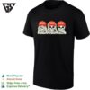 See No Crimes Hear No Truth Speak No Facts Skeletons Wearing Red Hat T-Shirt