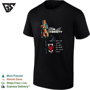 Sexy Girl And Panther Face For Eternity Love Casts Cut Fear For Where Love Dwells Fear Connect Remain T-Shirt