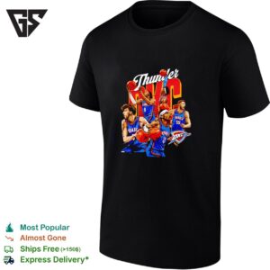 Shai Gilgeous And Alexander Oklahoma City Thunder Graphic T-Shirt