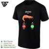 Shrim Phone Call User Interface Funny T-Shirt