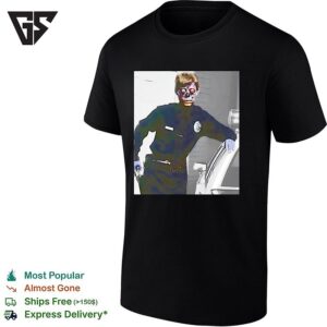 Skeleton Alien Cop Movie They Live Retro 80’s T-Shirt