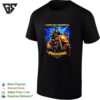 Skeleton Driving Motor I Love My Country And Pegging Graphic T-Shirt