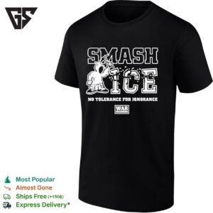 Smash Ice No Tolerance For Ignorance War Records T-Shirt