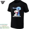 Snoopy Holding North Carolina Tar Heels Heart Forever Win Or Lose T-Shirt