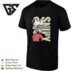 Snoopy Sniper And Woodstock Sitting On Doghouse T-Shirt