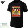 Sonny Jurgensen 9 Fist Bumb Joe Theismann 7 Legend Of Washington Redskins City Skyline T-Shirt