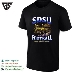 South Dakota State Jackrabbits Football Dana Dykhouse Stadium T-Shirt