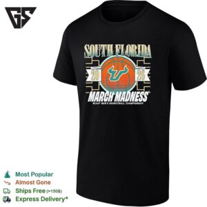 South Florida Bulls Men’s Basketball NCAA Championship March Madness 2026 T-Shirt