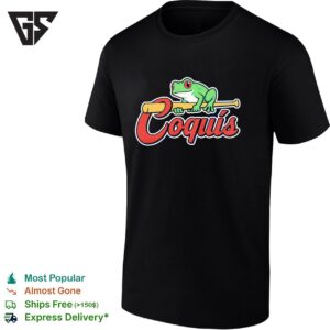 St. Louis Cardinals Frog Coqui Holding Baseball Bat Puerto Rico T-Shirt