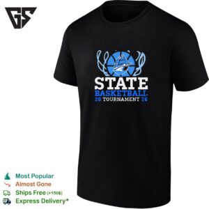 State Basketball Tournament 2026 Ship Logo T-Shirt