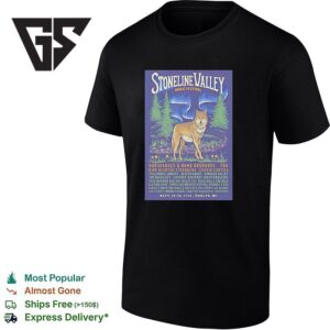 Stoneline Valley Music Festival Phelps Wisconsin 9 24 To 9 26 2026 Poster T-Shirt