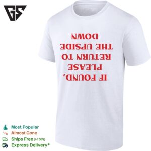 Stranger Things Return To The Upside Down T-Shirt