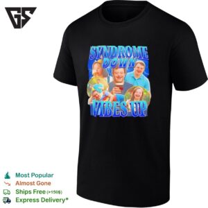 Syndrome Down Vibes Up Graphic T-Shirt
