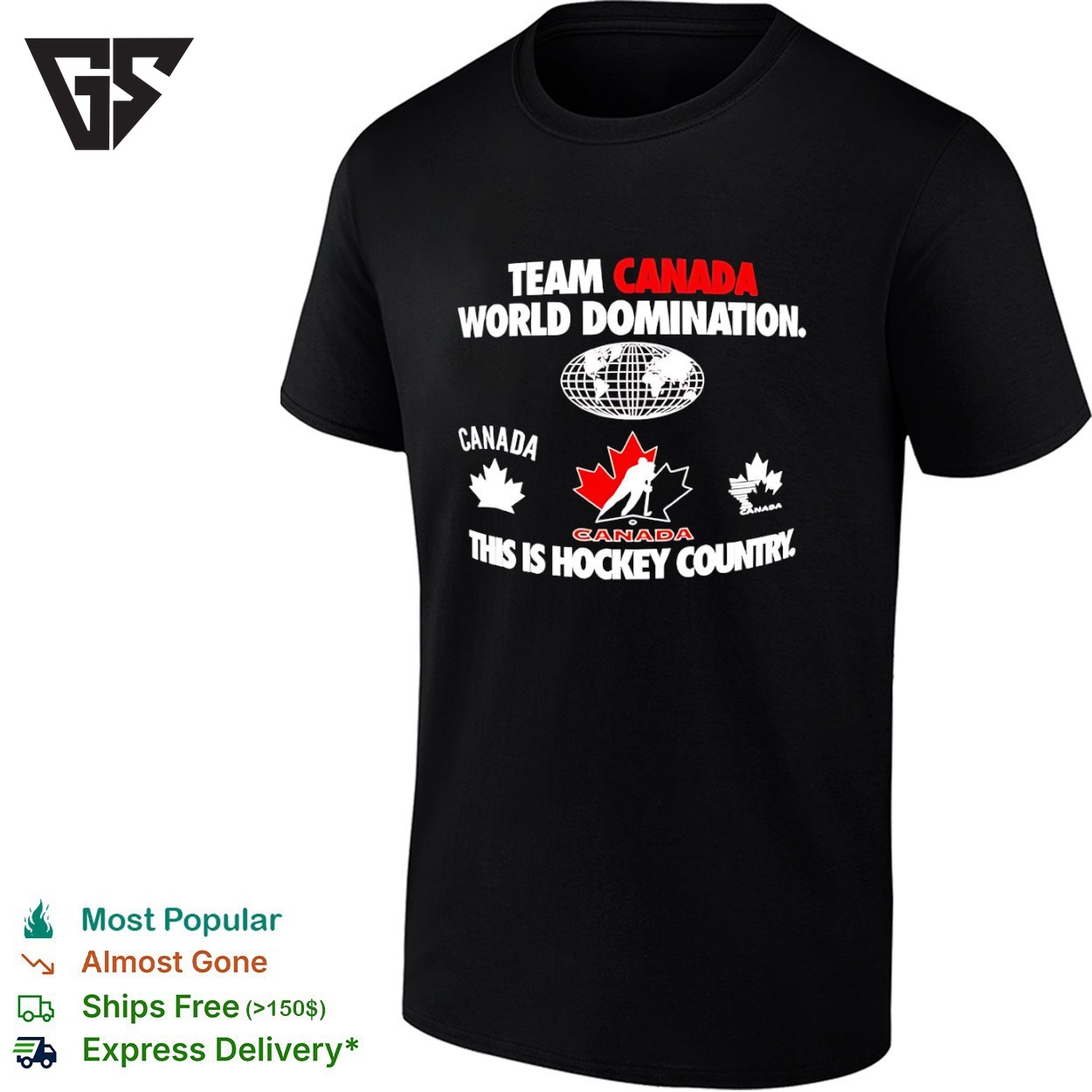 Team Canada World Domination This Is Hockey Countryshirt Team Canada World Domination This Is Hockey Countryshirt