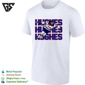 Team USA Jack Hughes Text Pic Game Winning Goal T-Shirt