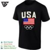 Team USA Olympic Gold 2026 USA Flag T-Shirt