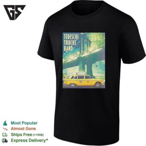 Tedeschi Trucks Band New York 2026 Week 2 Venue At Beacon Theatre Poster T-Shirt