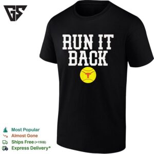 Texas Longhorn Baseball Run It Back T-Shirt