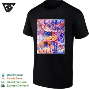Thank You Team USA At Winter Olympics History Poster T-Shirt