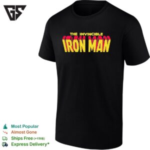 The Invincible Iron Man Mavel Comic T-Shirt