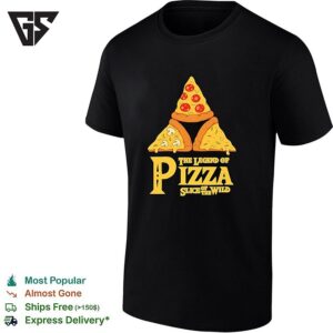 The Legend Of Pizza Slice Of The Wild Graphic T-Shirt