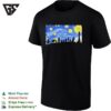 The Lord Of The Rings With The Starry Night Of Vincent Van Gogh Sytle T-Shirt