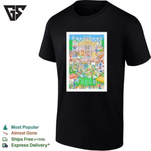 The Sheepdogs Canadian Tour 2026 Poster T-Shirt