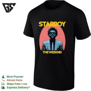 The Weeknd Starboy Portrait T-Shirt