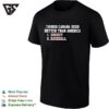 Things Canada Does Better Than America 1 Hockey 2 Baseball Red Line T-Shirt