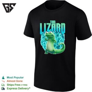 Tom Lizard In Hoppers Movie Lightning Graphic T-Shirt