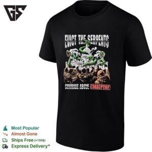 Tommygmcgee Evict The Serpents Courage Above Corruption T-Shirt