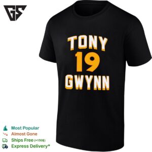 Tony Gwynn San Diego Padres Number 19 T-Shirt