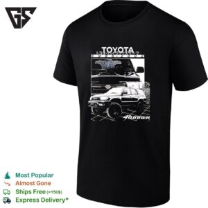 Toyota 4runner Hilux Surf 1996 2002 Graphic T-Shirt