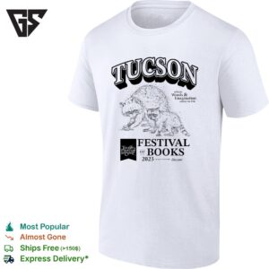 Tucson Festival Of Books Racoon Mascot T-Shirt
