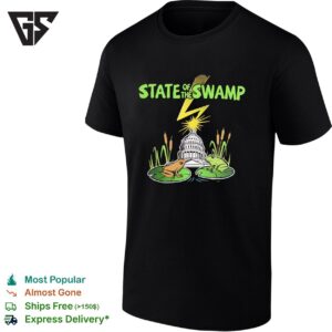 Two Frogs State Of The Swamp T-Shirt