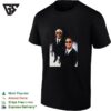 Tyrese Haliburton And Pascal Siakam Wearing Black Suit Men In Black Pose T-Shirt