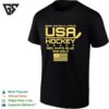 USA Hockey 2026 Winter Olympics Red White Blue And Gold T-Shirt