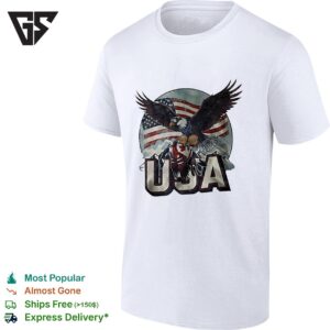 USA Ice Hockey Eagle Champions Milano Cortina 2026 T-Shirt