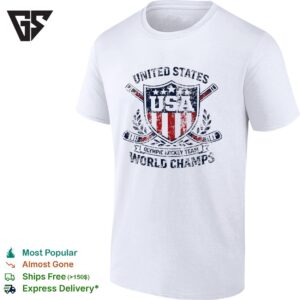 USA United States 2026 Olympic Hockey Team World Champs T-Shirt