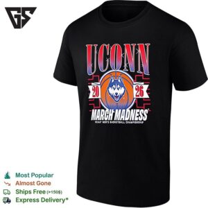 Uconn Huskies Men’s Basketball NCAA Championship March Madness 2026 T-Shirt