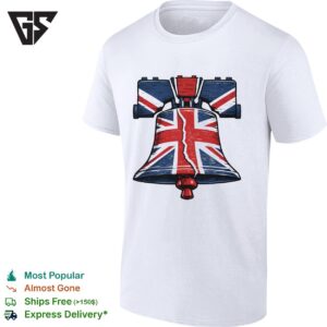 Union Jack Liberty Bell Phillygoat X Passyunk Avenue T-Shirt