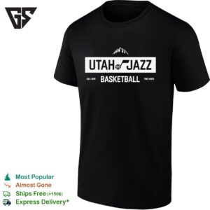 Utah Jazz Basketball Take Note Est 1979 T-Shirt