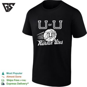 Utah Utes Basketball University Of Utah Runnin’ Utes T-Shirt