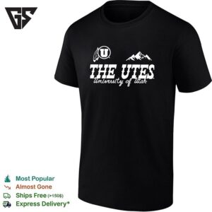 Utah Utes The Utes University Of Utah Logo T-Shirt