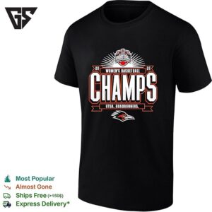 Utsa Roadrunners 2026 American Conference Womens Basketball Tournament Champions T-Shirt